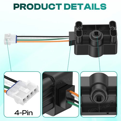 DRIVE UP Golf Cart GCOR Accelerator Input Sensor for Club Car Precedent 2004-2009 Gas Models OEM 103327701 102528601