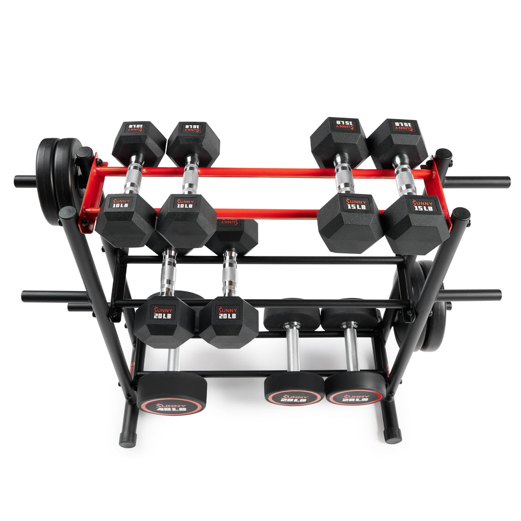 Sunny Health & Fitness Multi-Weight Storage Rack Stand - SF-XF921036
