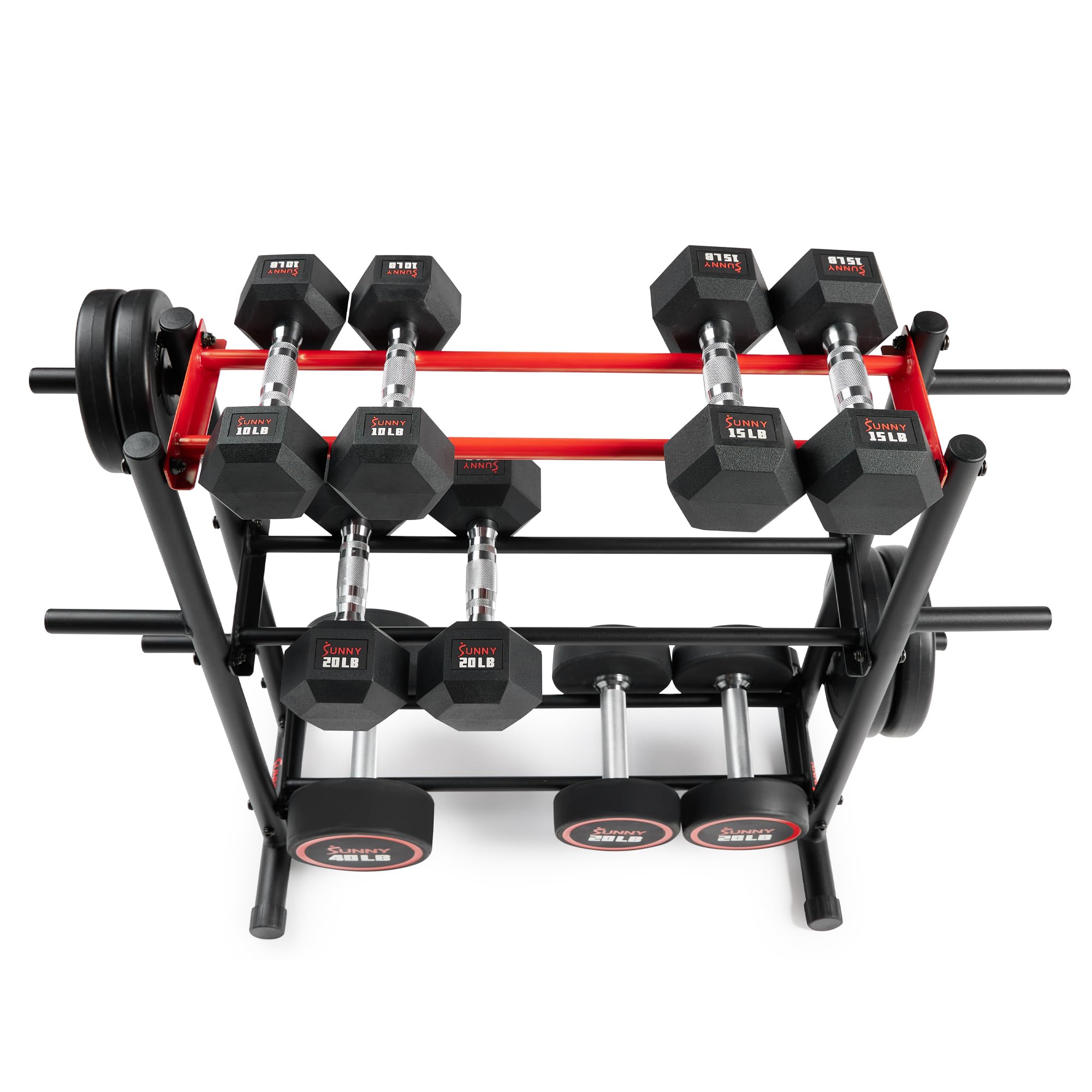 Sunny Health & Fitness Multi-Weight Storage Rack Stand - SF-XF921036