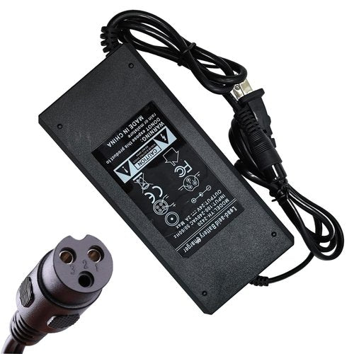 24V2A MX350 MX400 Dirt Bike Charger for Razor E100 E125 E150 E175 E200 E200S E300 E300S E500 PR200 E225S E325S, Pocket Mod, Sports Mod, and Dirt Quad, Ground Force, Mini Chopper for W13112099014