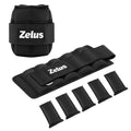 ankle weight, Weighted Ankle Weight Set with Removable Sandbags, 0.2-4 lb per Ankle Strap for Gym Yoga Jogging Walking（Midnight）