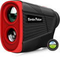 Skiennix Golf Rangefinder - 1300 Yards with Slope, Flag Locking Vibration & HD LCD - Rechargeable, Black