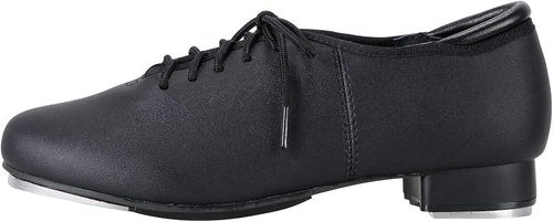 Linodes PU Leather Tap Dance Shoes - Stylish Lace-Up Design for Men & Women | Comfortable Fit