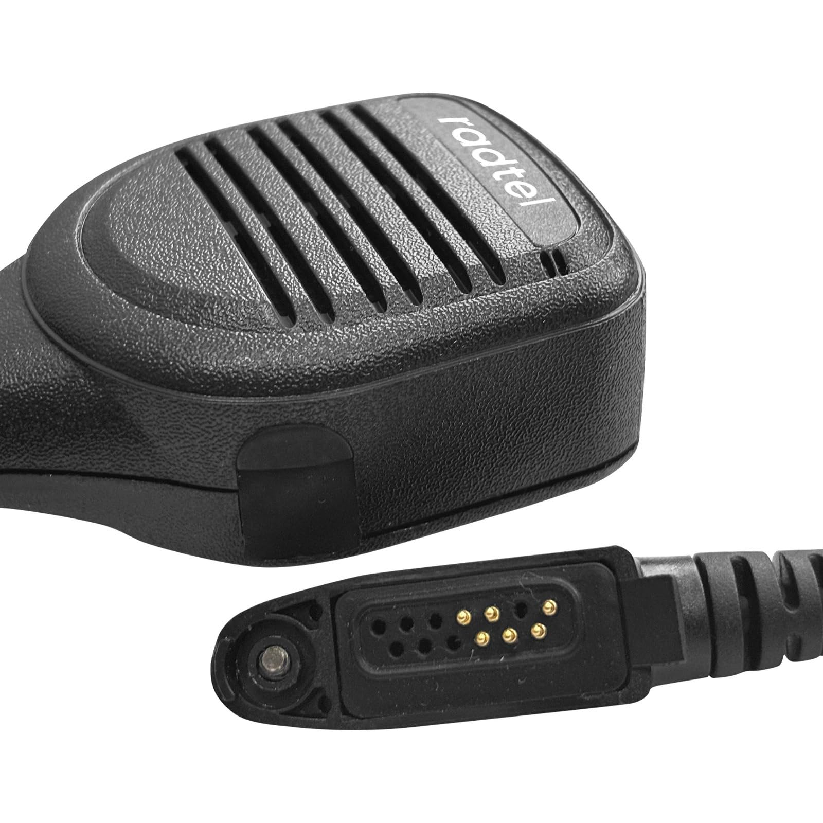 radtel Heavy Duty Waterproof Speaker Mic for RT-880 RT-880G RT-6D RT-6D PRO IRadio UV-98 Plus Radios, Noise-Cancelling Walkie Talkie Microphone
