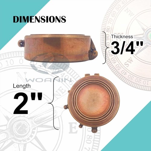 Personalized Son Gifts Compass with Leather Case Mom to Son Gifts – to My Son Love Mom – Mother to Son Gifts - Son Graduation Gifts, Son Birthday Gifts, Son Wedding Gifts