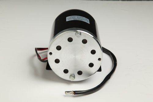 Alfa Wheels Electric Motor 48 Volt DC 1000 Watt with Base for Scooter Bike Go-Kart Mini Bikes Model Numbers MY1020 ZY1020G Reversible with 11 Teeth Sprocket #25 Chain 6.35 Pitch