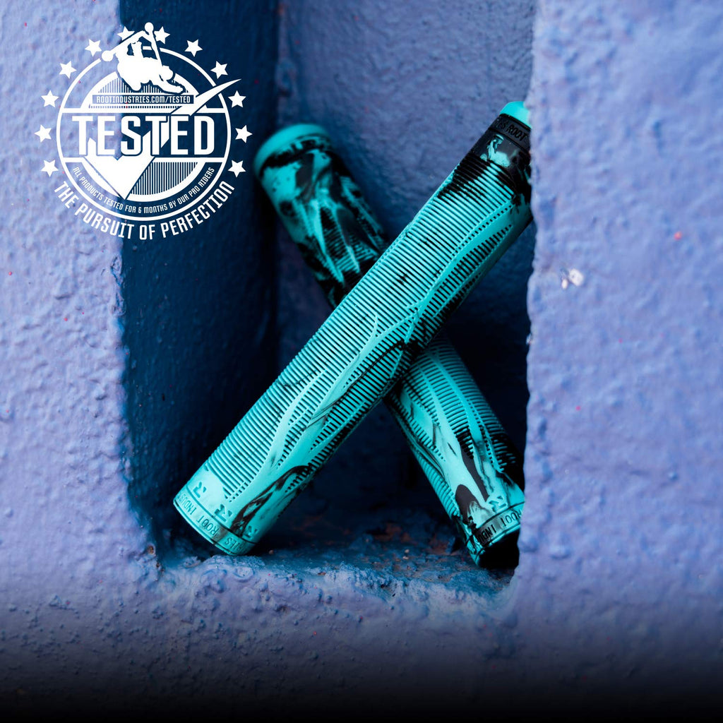 ROOT INDUSTRIES R2 Grips Aqua and Black