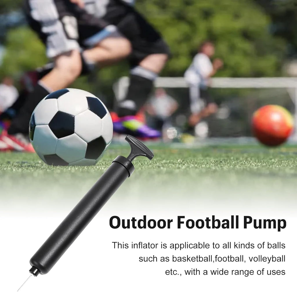 Portable Ball Pump with Needle - Compact Hand Pump for Basketball, Football & Volleyball