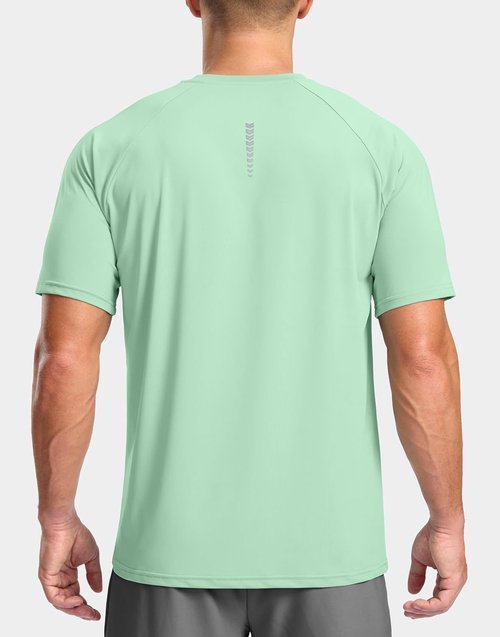 G Gradual Men's Athletic Workout T-Shirts - Moisture-Wicking Cooling Short Sleeve Performance Tee for Gym & Tennis