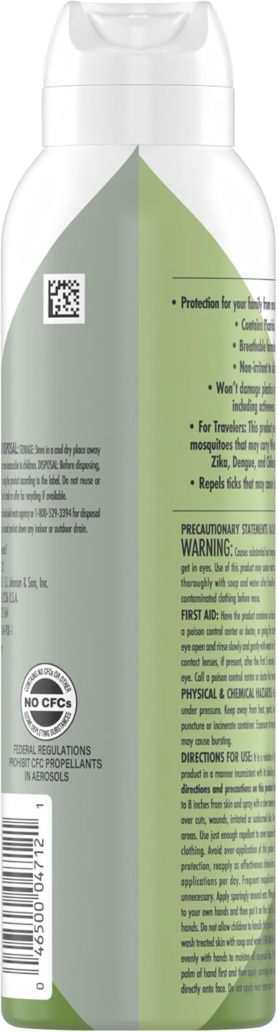 STEM Mosquito & Tick Repellent Spray - Fragrance-Free Picaridin Protection, 4 oz