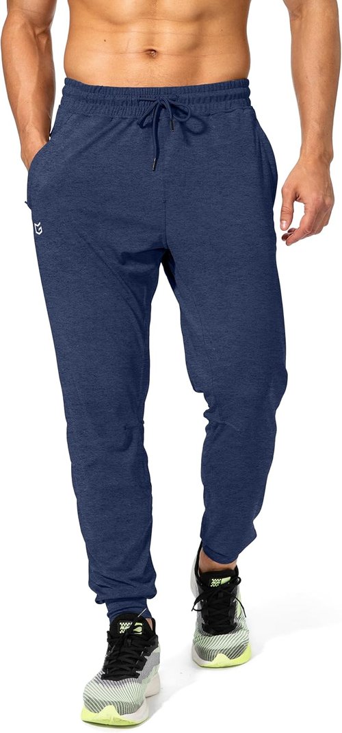 G Gradual Men's Athletic Sweatpants - Zipper Pockets for Training, Running & Workouts | Comfortable Joggers