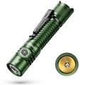 Sofirn SP31 V3.0 Pocket Flashlight with High CRI 519A Neutral White LED, Rechargeable IPX8 Waterproof Flashlight, Protect Eyesight and Improve Focus for High-efficiency Work and Outdoor Sports (Green)