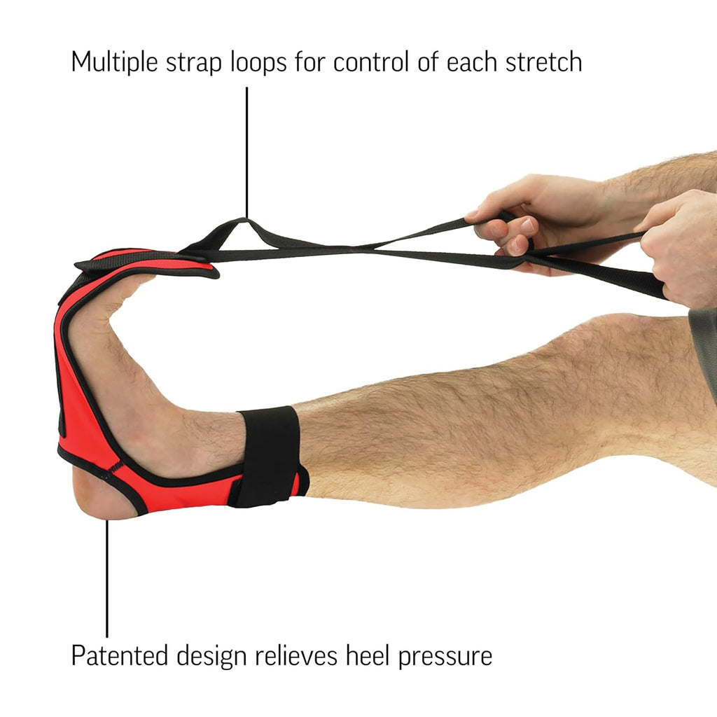 OPTP The Original Stretch-EZ | USA-Made Plantar Fasciitis & Hamstring Stretcher Strap