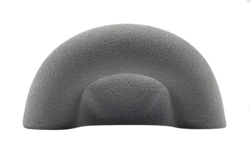Atomik Rock Climbing Holds Large Bolt-On Ring in Gray Used in Gyms for Down-Climbing