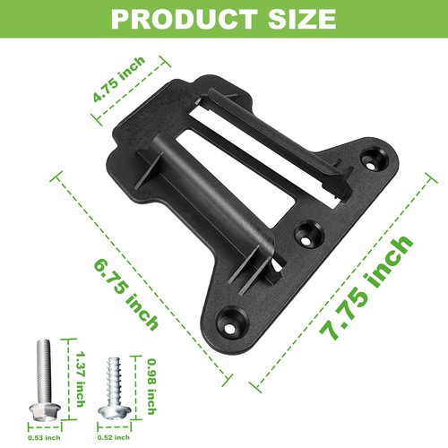 Golf Cart Cooler Mounting Bracket for Club Car Precedent, Tempo and Onward OEM# 103886801