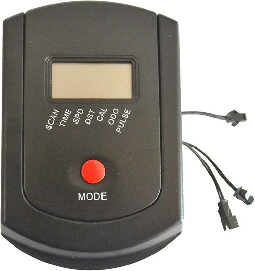 Digital Exercise Bike Monitor - LCD Display with Speedometer & Heart Rate Tracking | JST Connector
