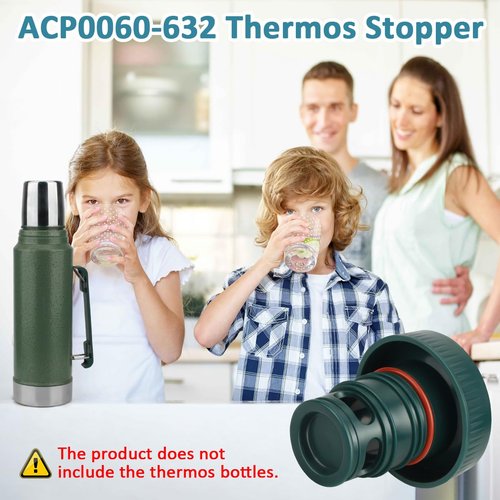 EAGLEGGO Parts Shop Replacement Thermos Stopper for Stanley Aladdin Vacuum Insulated Small Mouth Bottle ACP0060-632 Bottles Stopper #13B pre-2002 Production Replaces Parts No A-944DH A945DH