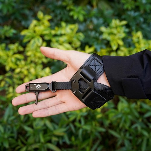 LWANO Archery Compound Bow Release Aids Trigger 360° Adjustable Wristband Release Aids for Adults Youth Kids Hunting Shooting Accessories