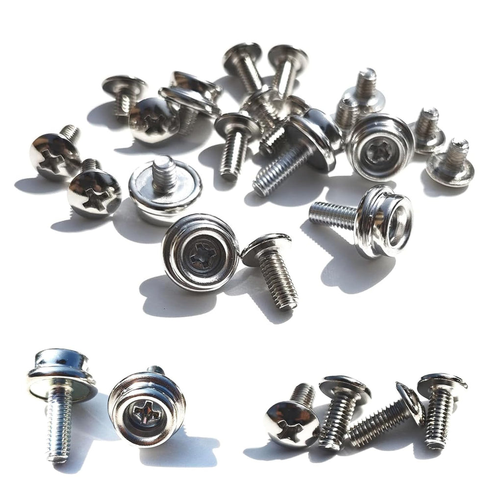 Universal Facemask Hardware Kit Baseball Helmet Visor Screws Hockey Repair Football Clips Replacement Parts for Softball Face Mask Girls and Teenagers Do Not Embroider Steel