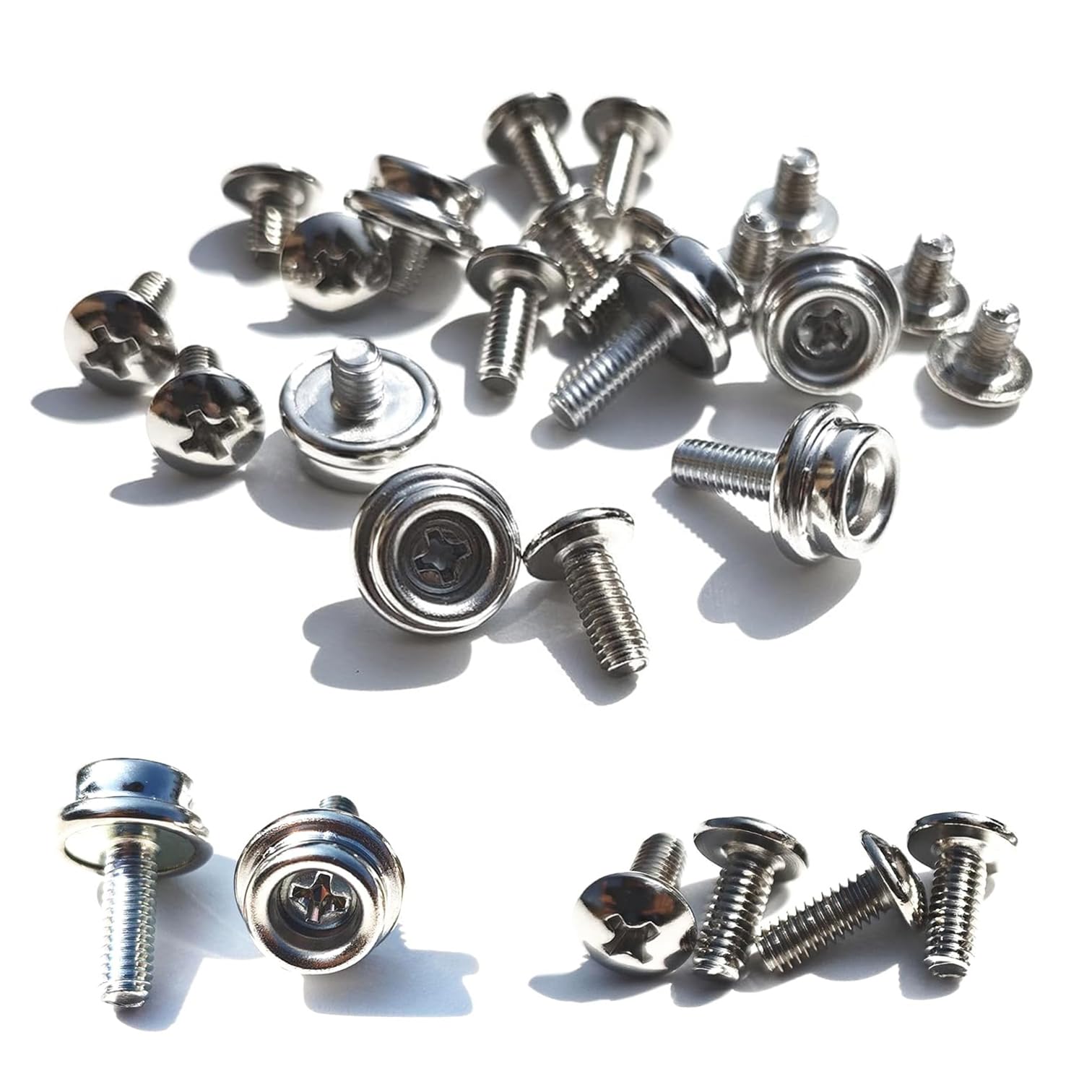 Universal Facemask Hardware Kit Baseball Helmet Visor Screws Hockey Repair Football Clips Replacement Parts for Softball Face Mask Girls and Teenagers Do Not Embroider Steel