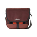Flex Messenger Shoulder Bag, Nylon Crossbody Travel Bag for Women Men, Compatible Mino, Nano & Fino, Brown