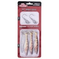 Berkley PowerBait The Champ Swimmer Fishing Bait + Fusion19 Swimbait Jighead Kit, HD Yellow Perch and HD Bluegill, 4.6 in Bait Length, 4/0 Hook Size, Irresistible Scent & Flavor, Realistic Profile