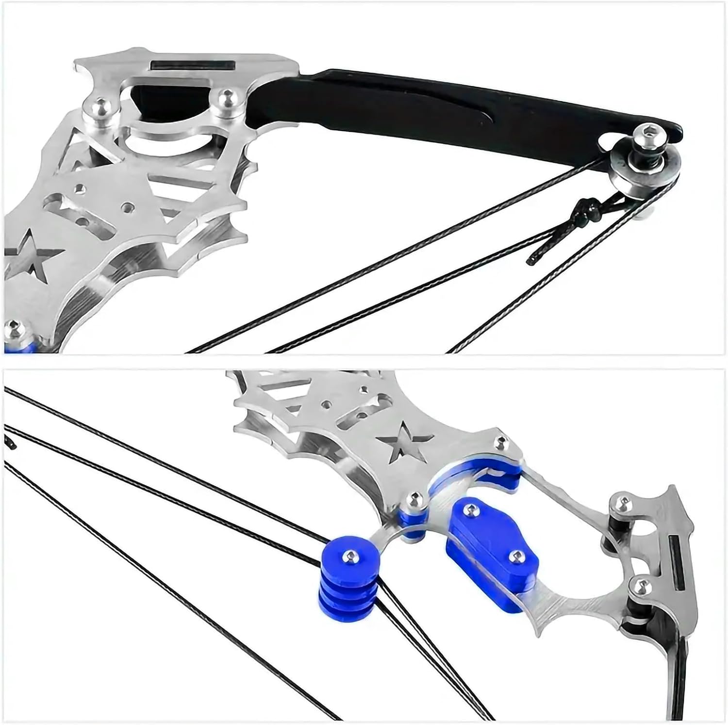 Skiennix Archery Bow Set - Left & Right Hand Compound Bow for Hunting & Practice | Durable Metal