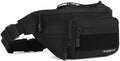AMHEH 3.5L Tactical Fanny Pack for Men – Crossbody Waist Bag for Everyday Carry & Weekend Travel, Fits 28"-50" Waists (Black)