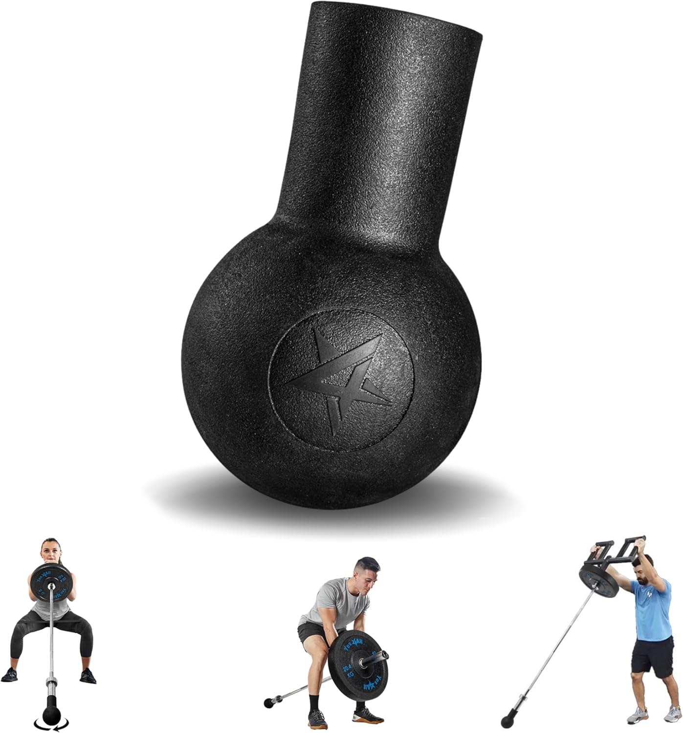 Yes4All Landmine Attachment - Olympic Bar Base for Rows & Presses | Home Gym Equipment, Fits 2" Bars