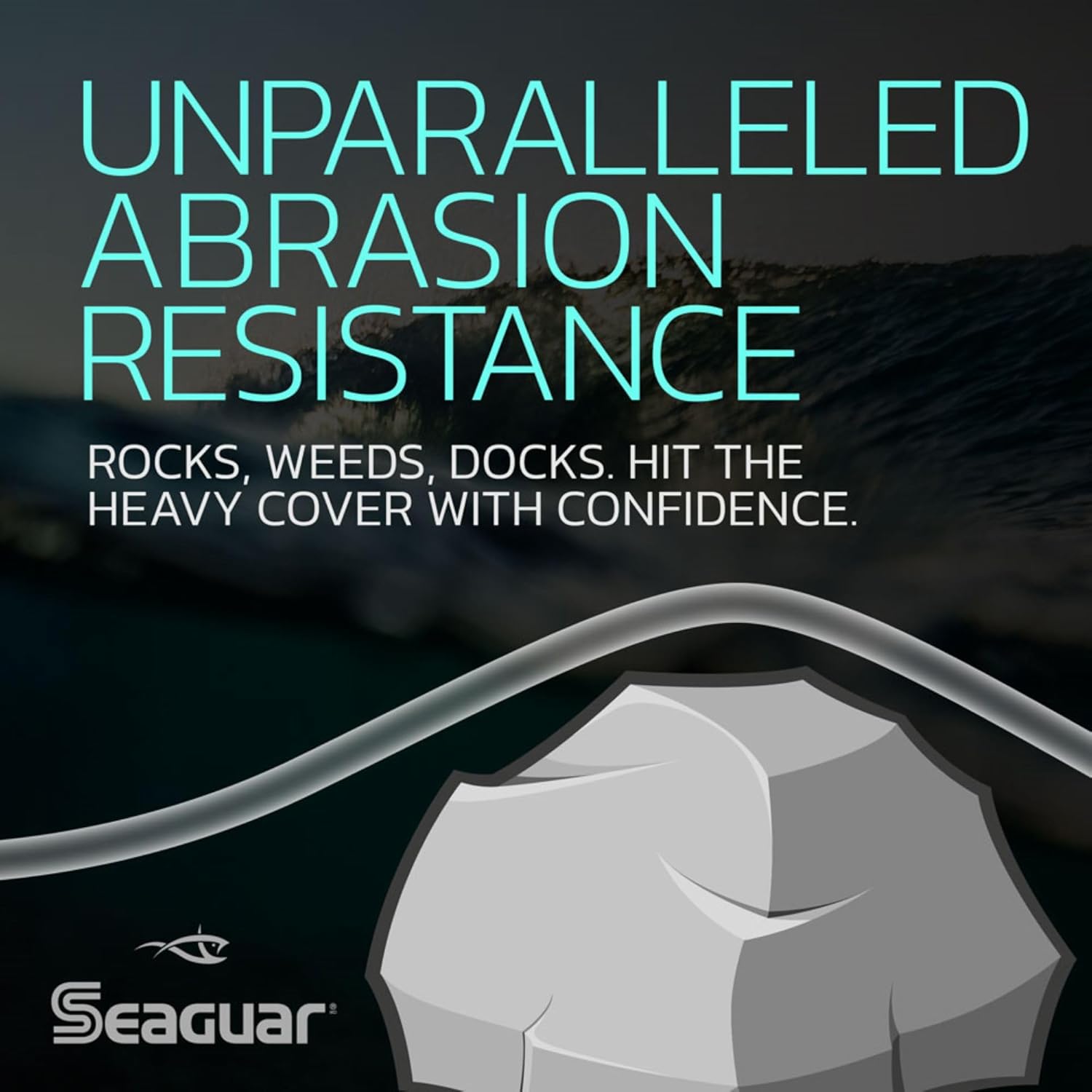 Seaguar Red Label Fishing Line - 100% Fluorocarbon for Power Baits | Heavy-Duty Freshwater, Clear, Multiple Sizes