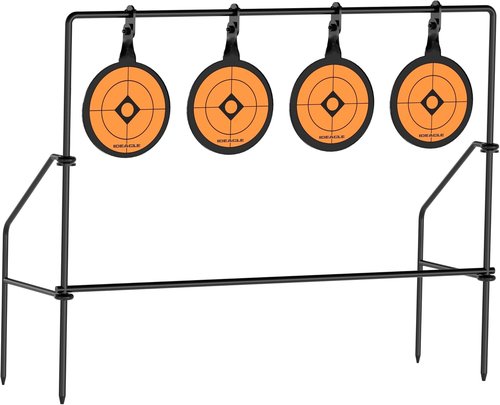 Ideagle BB Gun Targets - Heavy Metal Spinning Pellet Shooting Target for .177/.20 Caliber