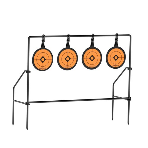 Ideagle BB Gun Targets for Backyard, Heavy Metal Auto Spinning Targets for Shooting, Airsoft Target Pellet Gun for .177 .20 Caliber