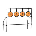 Ideagle BB Gun Targets for Backyard, Heavy Metal Auto Spinning Targets for Shooting, Airsoft Target Pellet Gun for .177 .20 Caliber