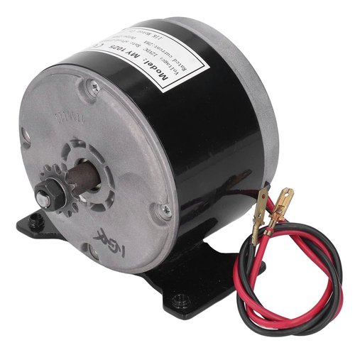 CYSFETENA Brushed Permanent Magnet Electric Motor, 12V 250W 2750RPM MY1025 Aluminum High Power Permanent Magnet DC Electric for E Scooter Drive Speed Control