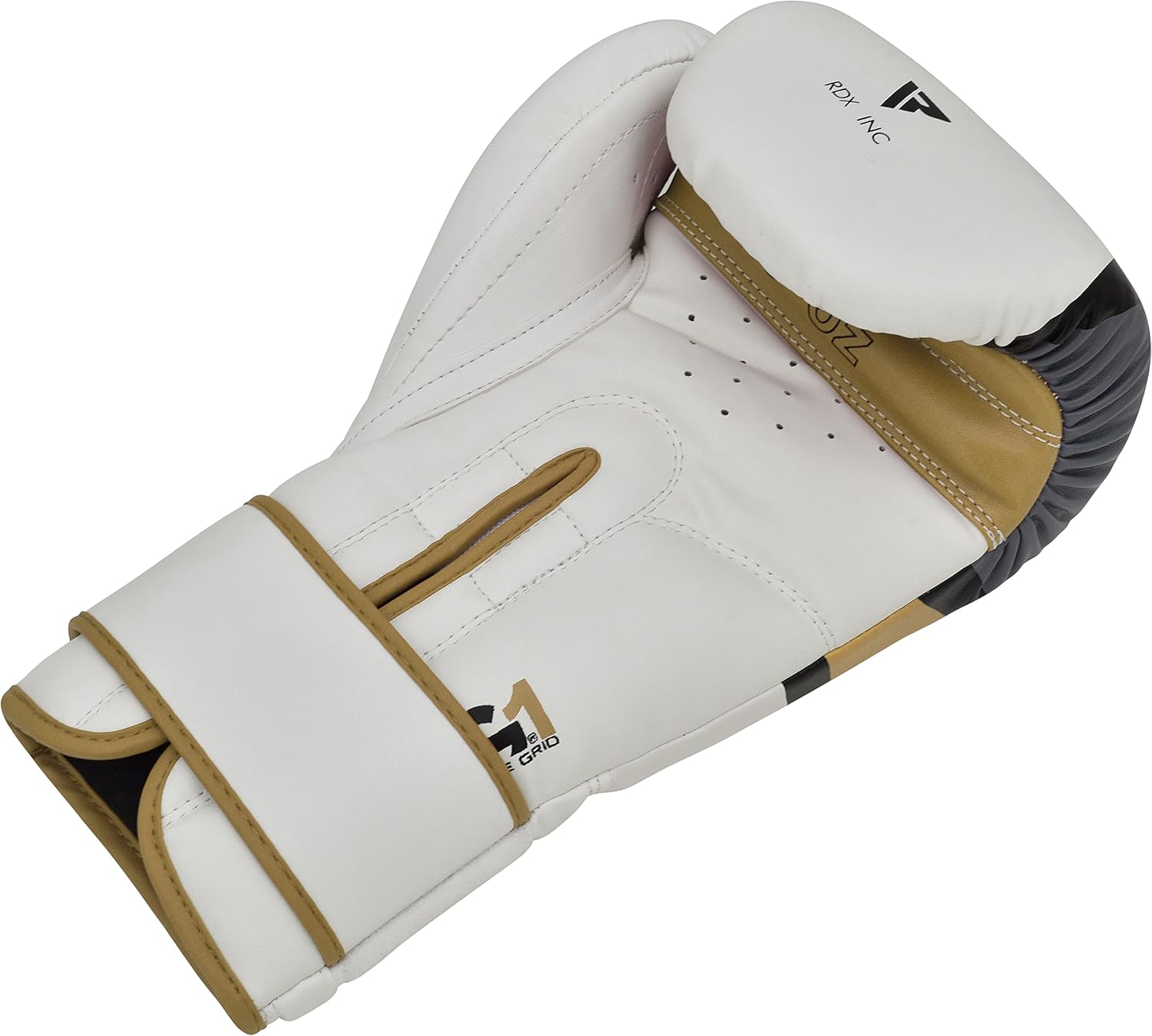 RDX Boxing Gloves EGO - Heavy-Duty Sparring & Training Mitts | Maya Hide Leather, Ventilated, 8-16 oz