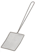 Nickel-Plated Fine Mesh Skimmer, 5 in. Square with 11.75 in. Heat-Resistant Handle