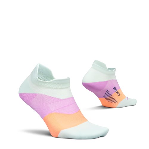 Feetures Elite Ultra Light Cushion Ankle Socks - Sport Sock with Targeted Compression - Crisp Mint, Medium (1 Pack)