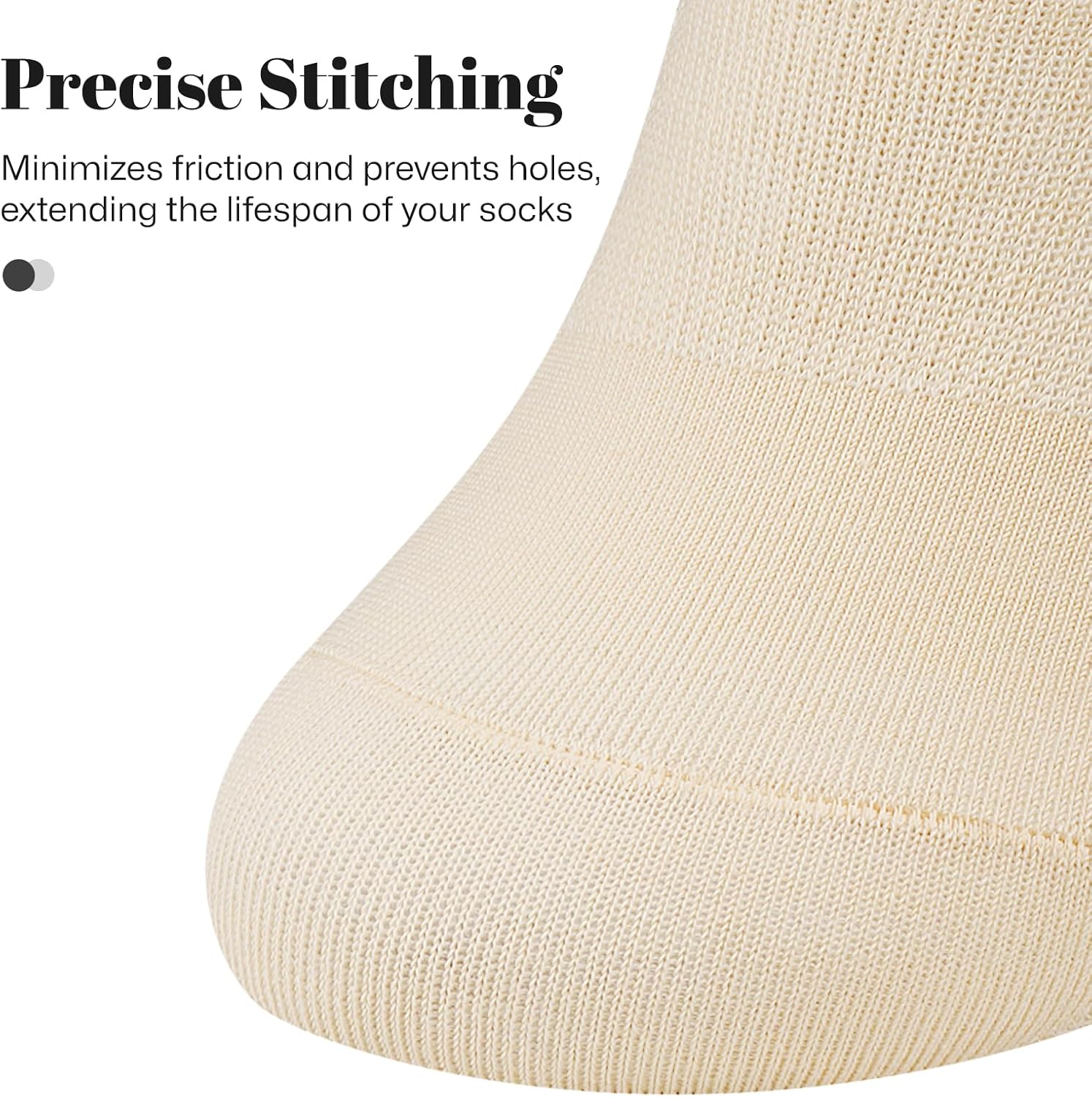 Wernies No Show Socks for Women - Non-Slip Flat Boat Line | 4/8 Pairs Available