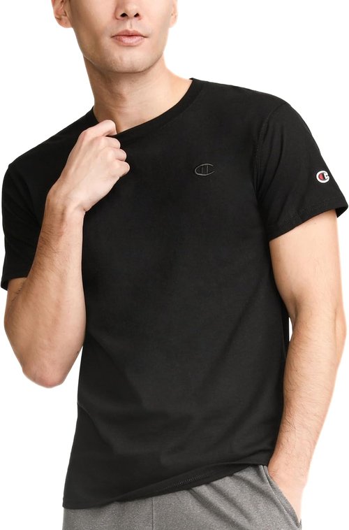 Champion Classic Men's Everyday T-Shirt - Soft Cotton Fabric | Comfortable Fit for Daily Wear