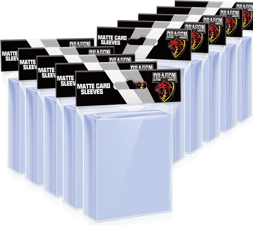 Skiennix 1000 Count Card Sleeves - Top Loaders & Penny Soft Sleeves for Trading Cards | Sports & Game Cards Protection