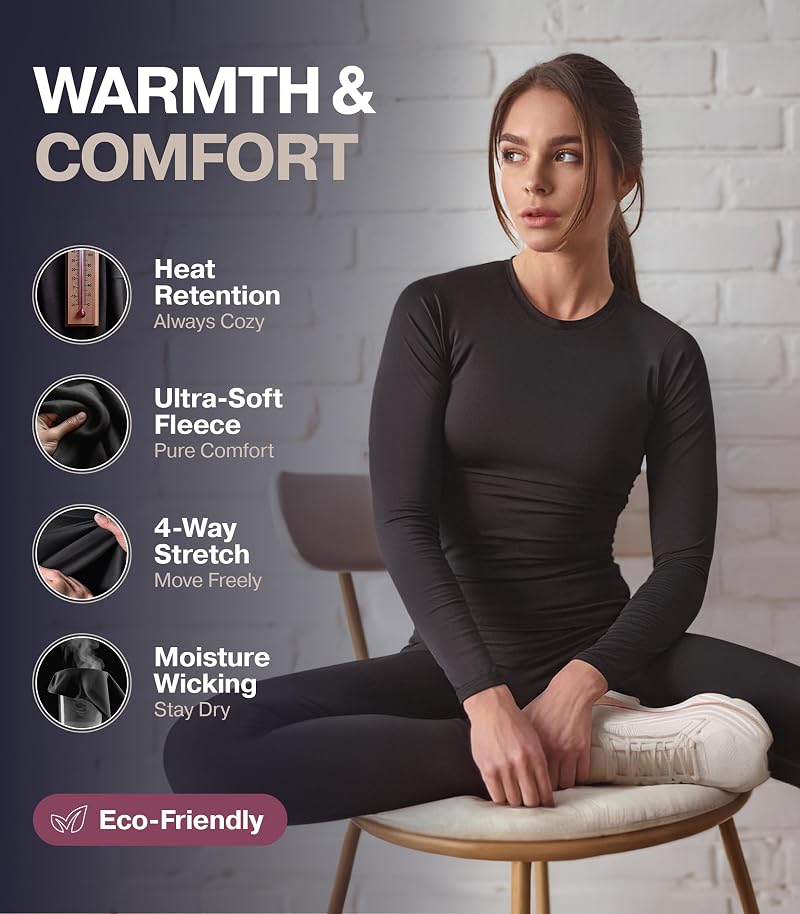 Thermajane Women's Thermal Underwear Set - Red, X-Small (Variation of THIS listing)