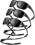KALIYADI Polarized Sunglasses for Men, Sports Sun Glasses for Driving Cycling Fishing with UV protection
