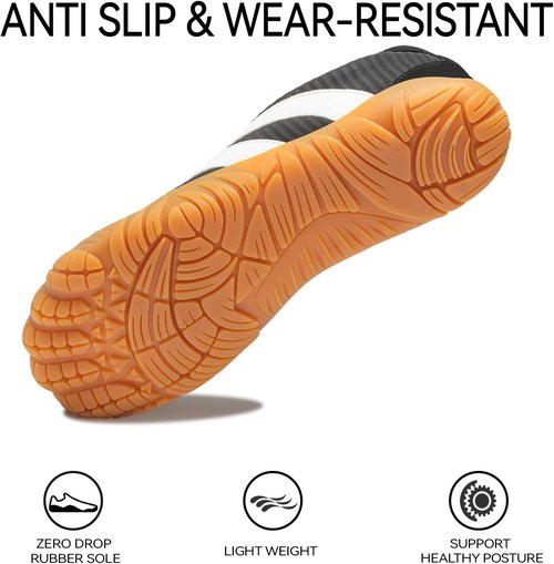 Barefoot Shoes | Women’s Casual Sneakers with Wide Toe Box - Lightweight, Breathable, Non-Slip Design