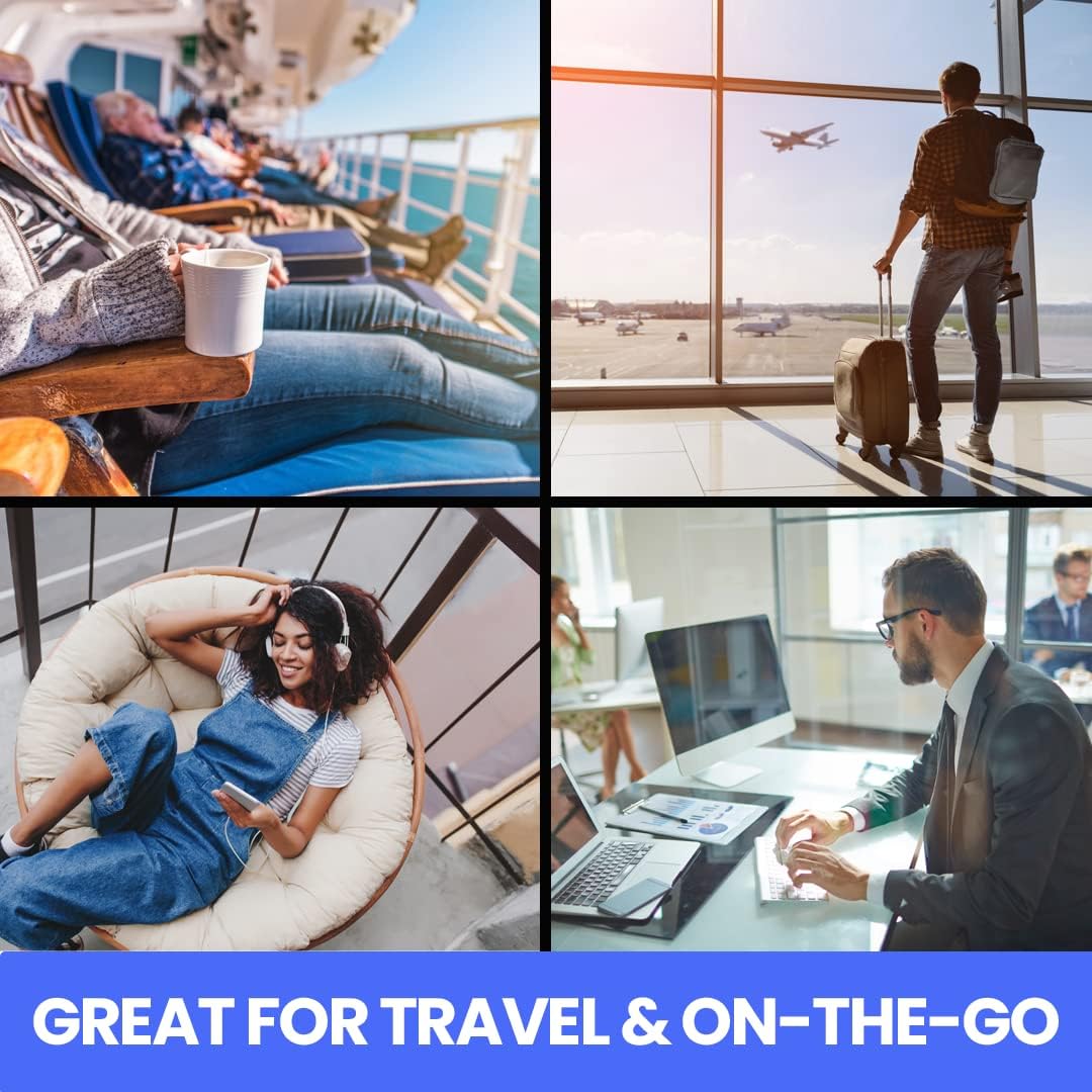 Travel RX Medicine Kit - Complete Travel Essentials for Indigestion & Motion Sickness | 1 Kit with Individually Wrapped Medications