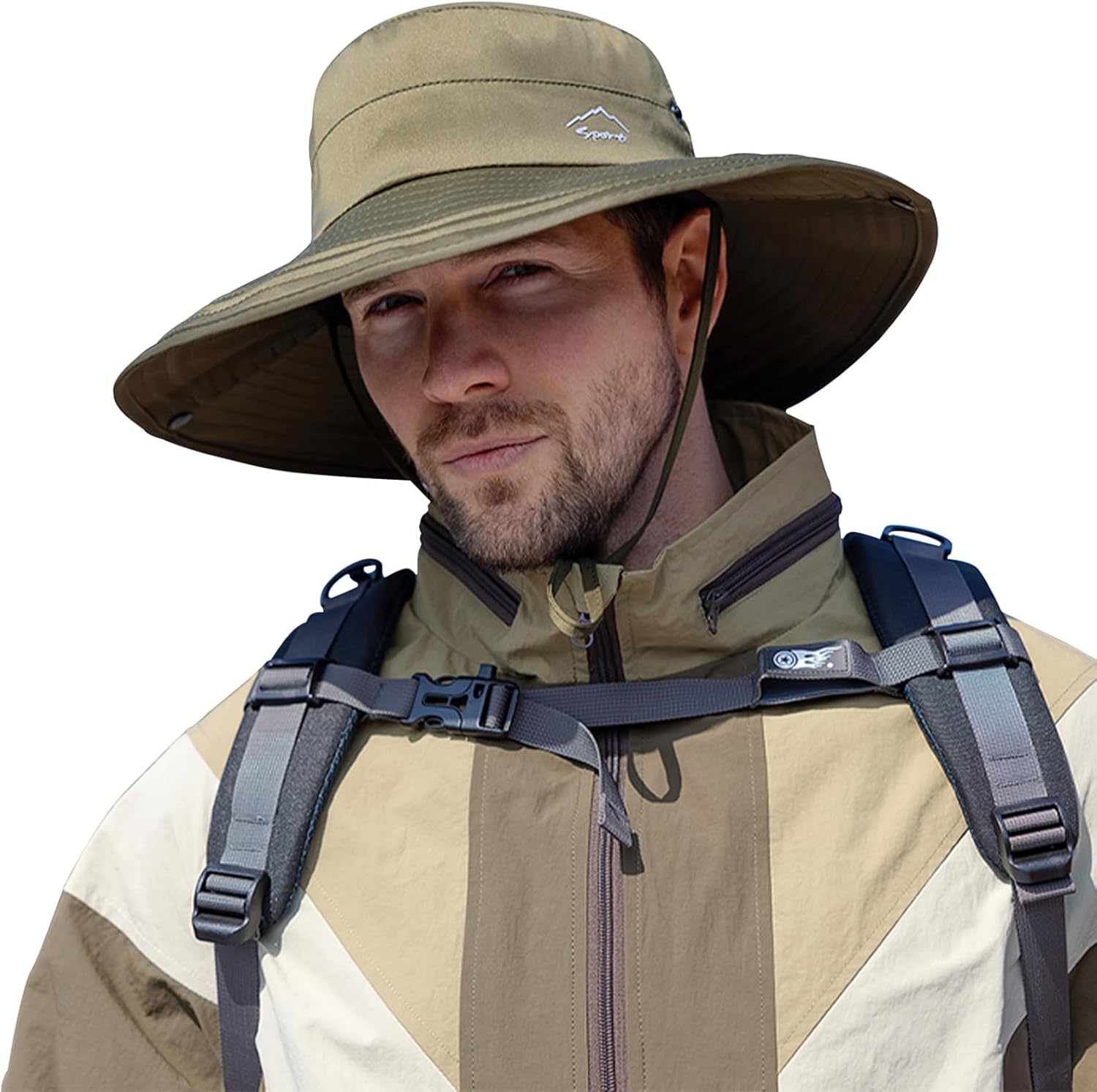 Skiennix Cooling Sun Hat - Wide Brim Bucket Hat for Fishing, Hiking & Beach | Foldable Design