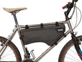 Two Wheel Gear - Mamquam Large Bicycle Frame Bag (6 Liter) - Water Resistant, Adjustable - Designed for Commuting and Touring - Graphite Grey