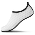SEEKWAY Water Shoes Quick-Dry Aqua Socks Barefoot Non Slip for Beach Swim Yoga Pool Lake Surf Women Men White SK002(U)