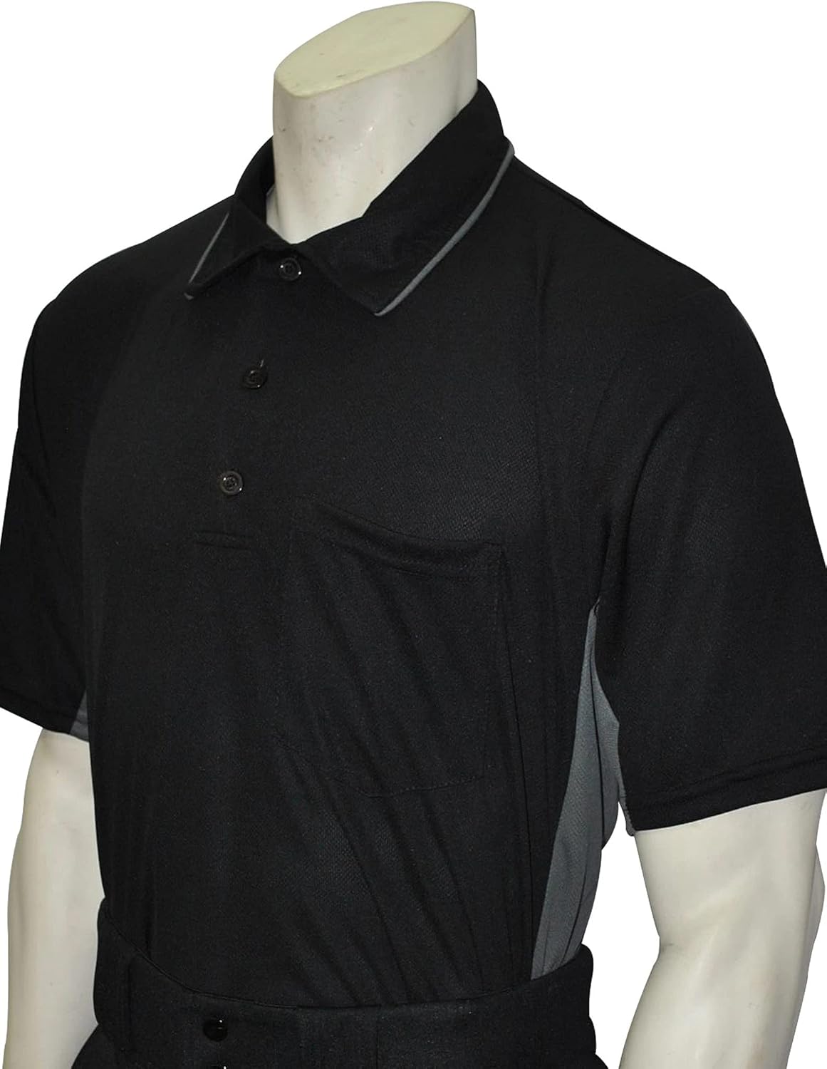 Smitty USA-312 Major League Umpire Shirt - Short Sleeve with Side Panels for Comfort