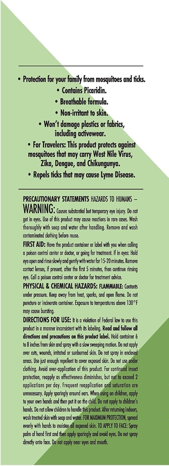 STEM Mosquito & Tick Repellent Spray - Fragrance-Free Picaridin Protection, 4 oz
