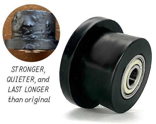 Huiteil Upgrade G-ym Replacement Wheel Rollers for Total Gym 1000, 1100, 1400, 1500, 1600, 1800, 1900, 1700 - Achiever, Platinum Plus/Pro and More